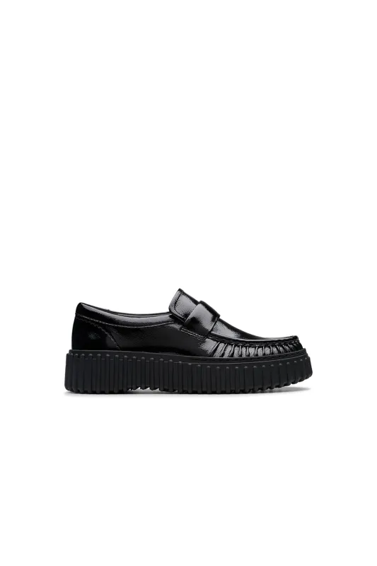Torhill Moccasin Black made by Clarks