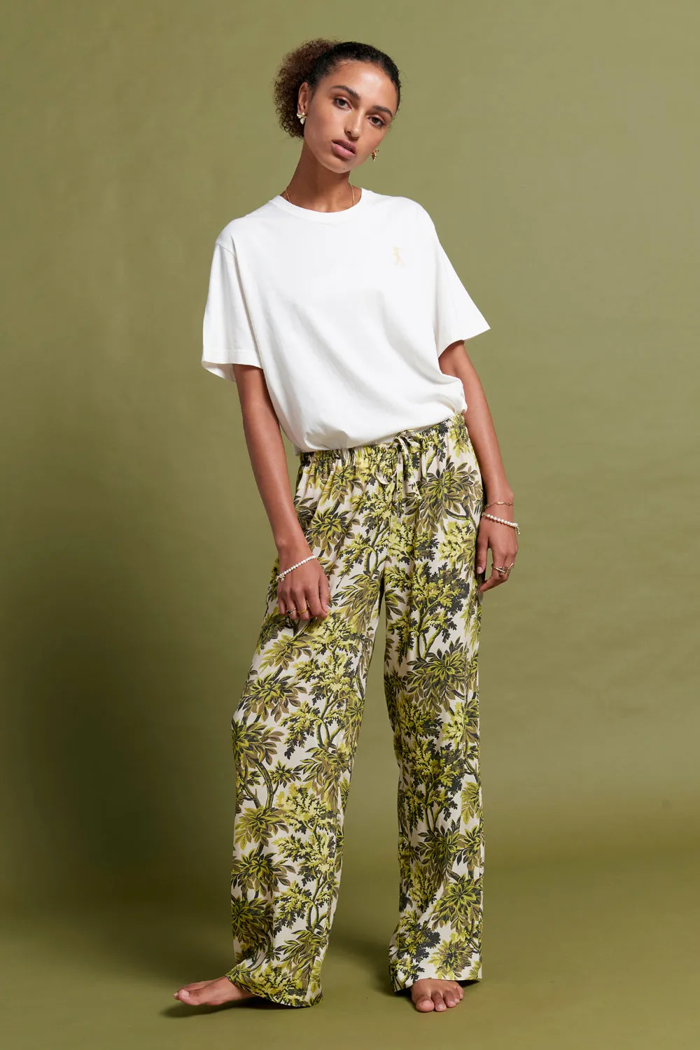 Canopy Full Length Wide Leg Pant Citronelle sold by Karen Walker product image thumbnail 3