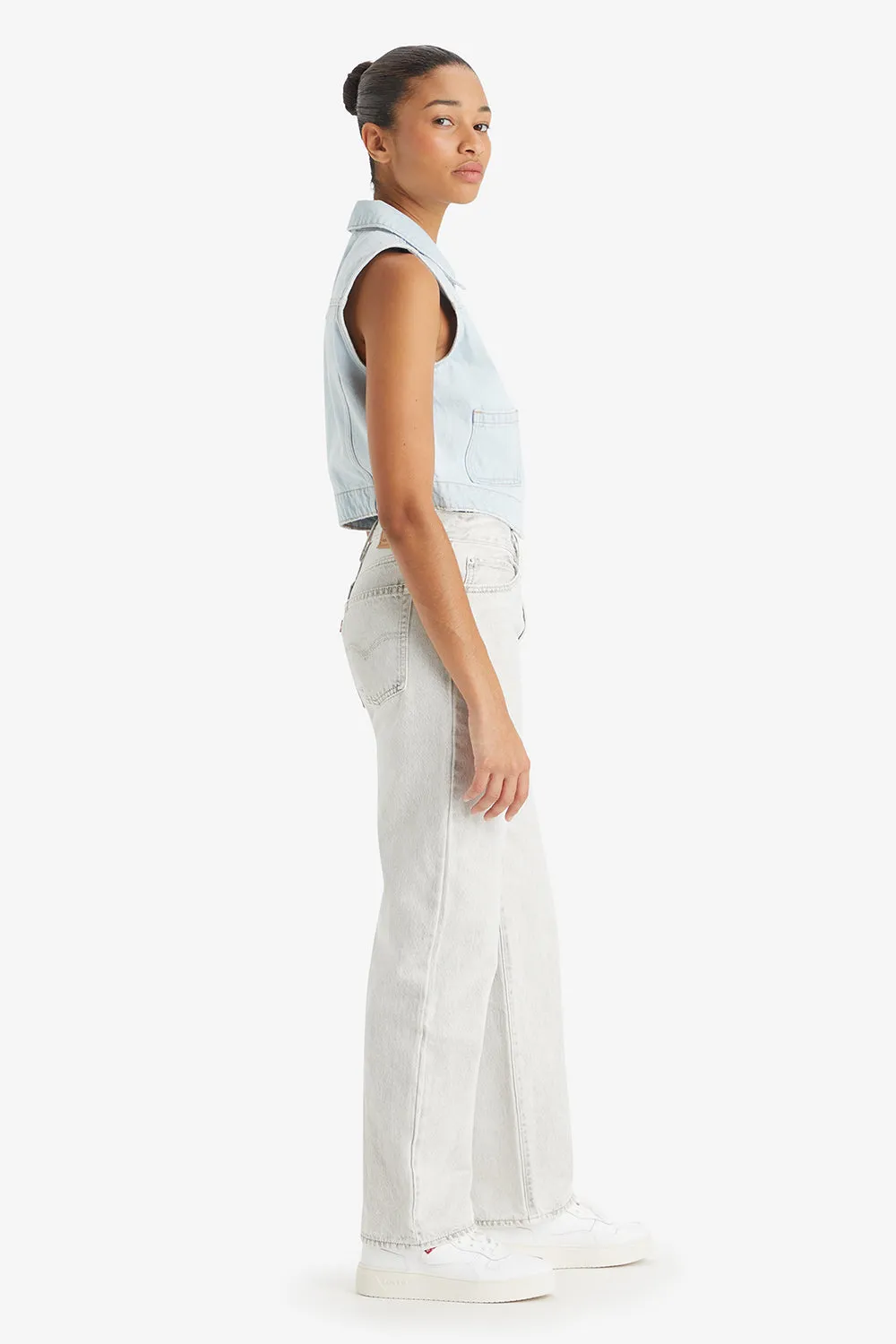 94 Baggy Jeans Bleached Noir sold by Karen Walker product image thumbnail 3