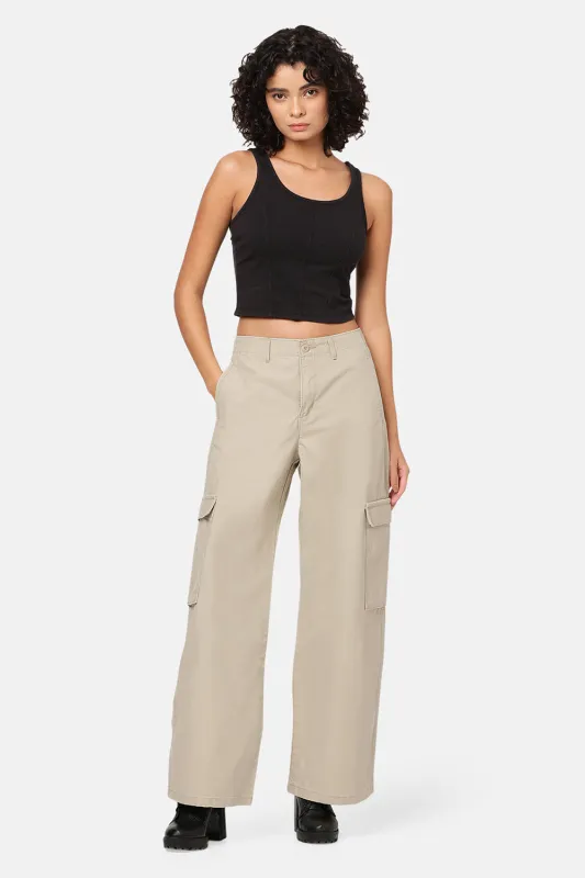Baggy Cargo Pants Safari sold by Karen Walker