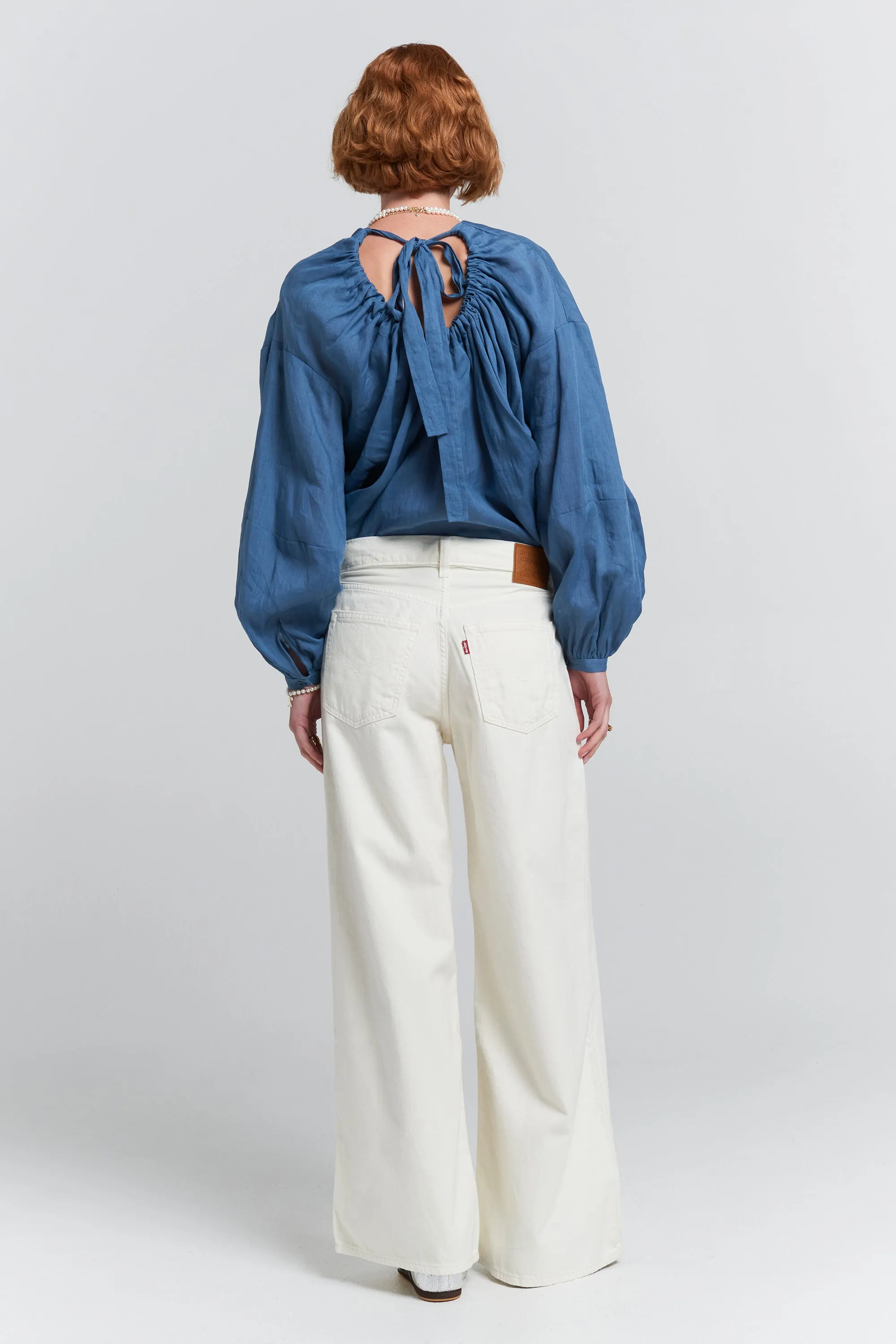 Baggy Dad Wide Leg Jeans Serenity Now sold by Karen Walker product image thumbnail 3