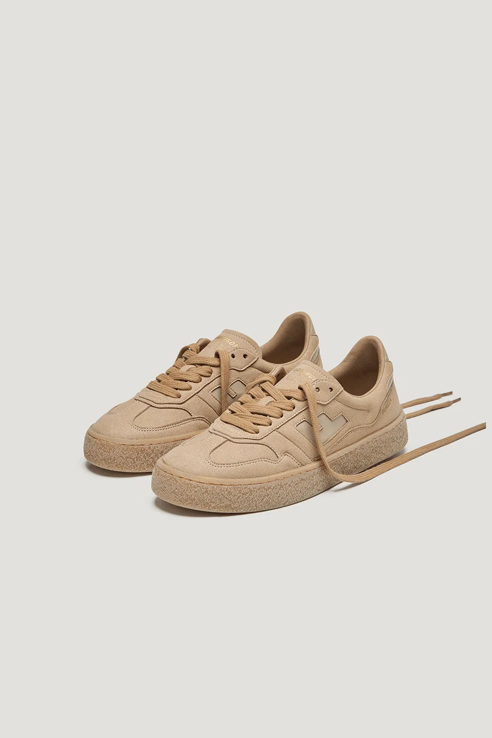 Burela Bold Sneakers Tan Suede sold by Karen Walker product image thumbnail 2