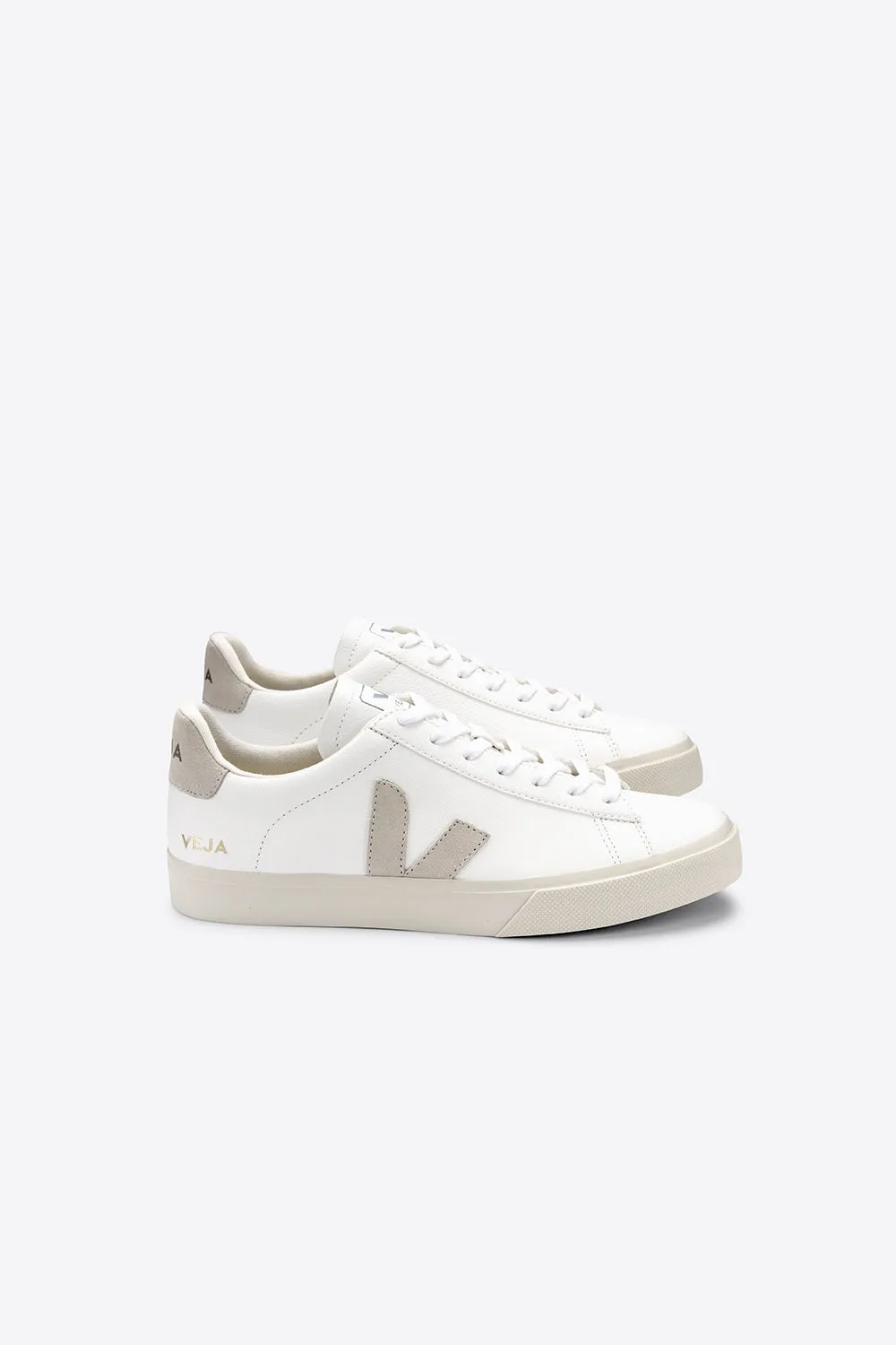 Campo Extra White/Natural Suede sold by Karen Walker