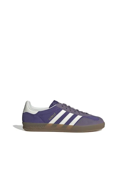 Gazelle Indoor Shoes Collegiate Purple/Cloud White/Shadow Violet sold by Karen Walker