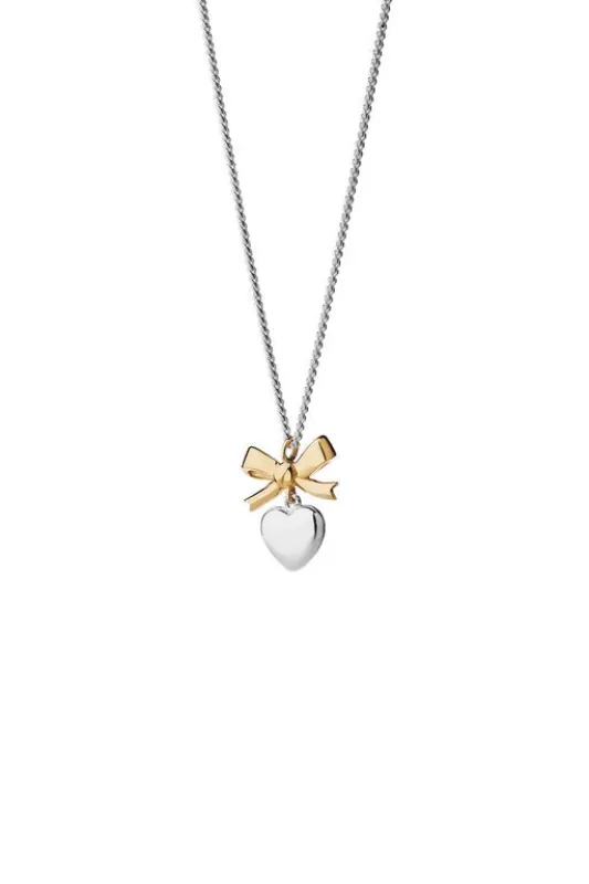 Mini Superlove Necklace Silver/Gold sold by Karen Walker
