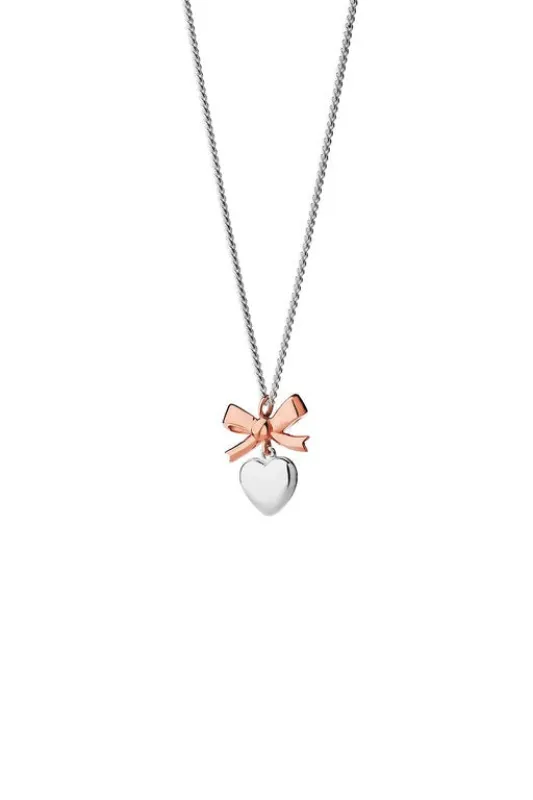 Mini Superlove Necklace Silver/Rose Gold sold by Karen Walker