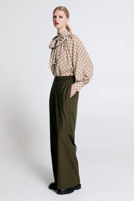 Palazzo Lounge Pants Olive sold by Karen Walker product image thumbnail 2