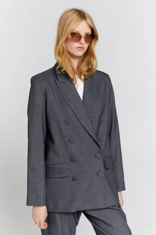 Nico Blazer Charcoal sold by Karen Walker