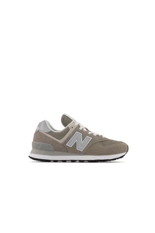 574 Aluminum Grey/NB White sold by Karen Walker