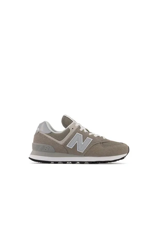 574 Aluminum Grey/NB White sold by Karen Walker