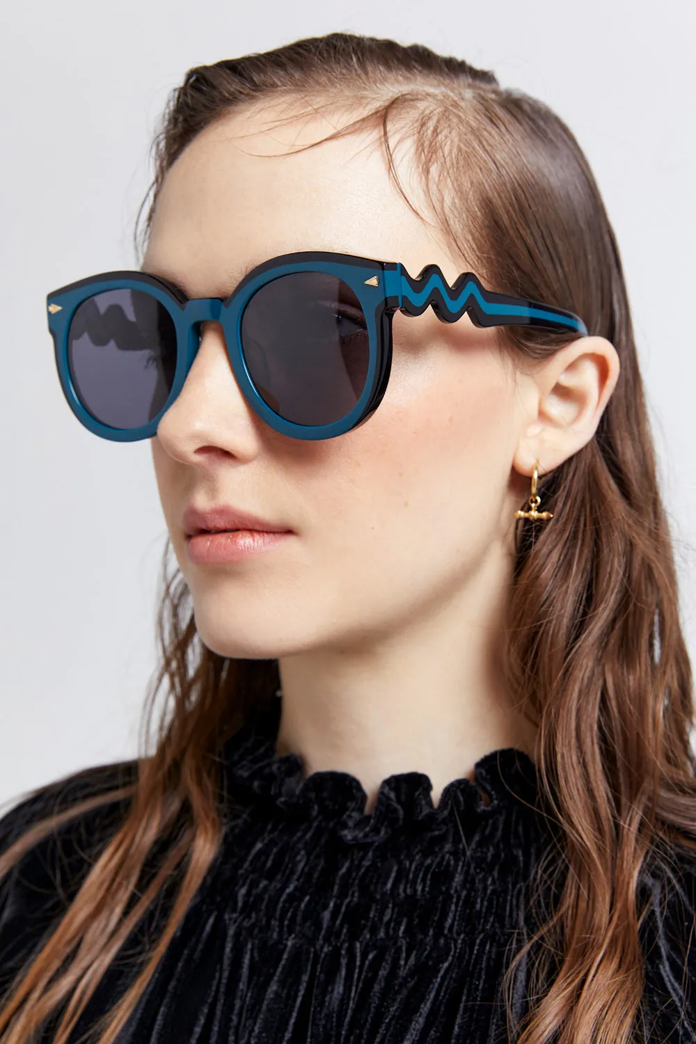 Super Wavy Duper Teal Black sold by Karen Walker product image thumbnail 3