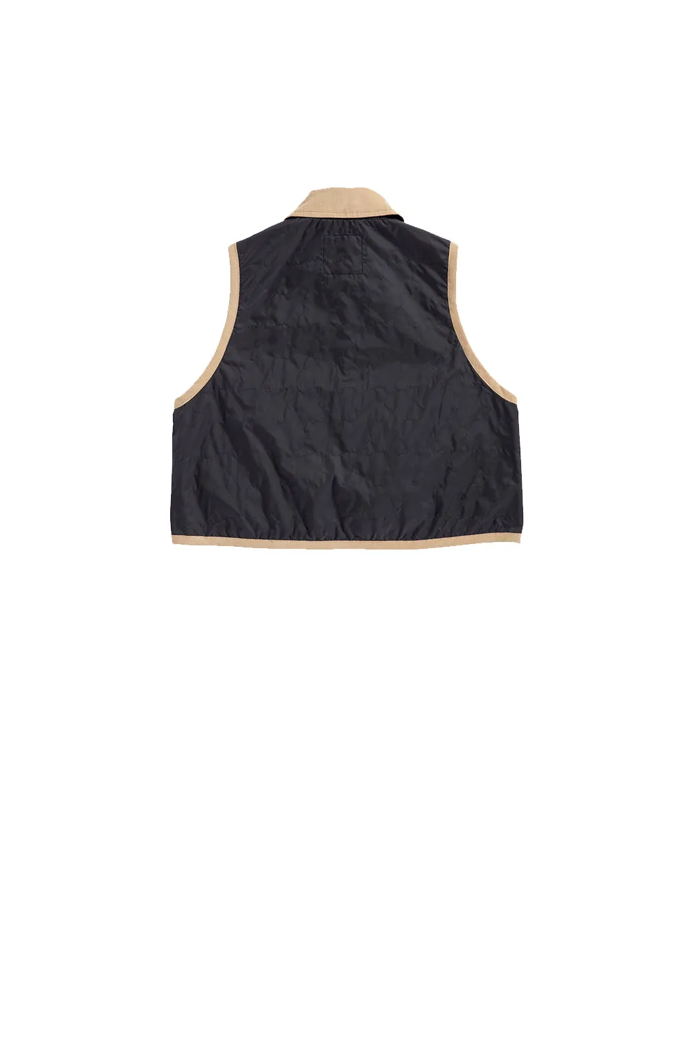 Lightweight Cropped Raydon Gilet Suffolk Navy sold by Karen Walker product image thumbnail 2