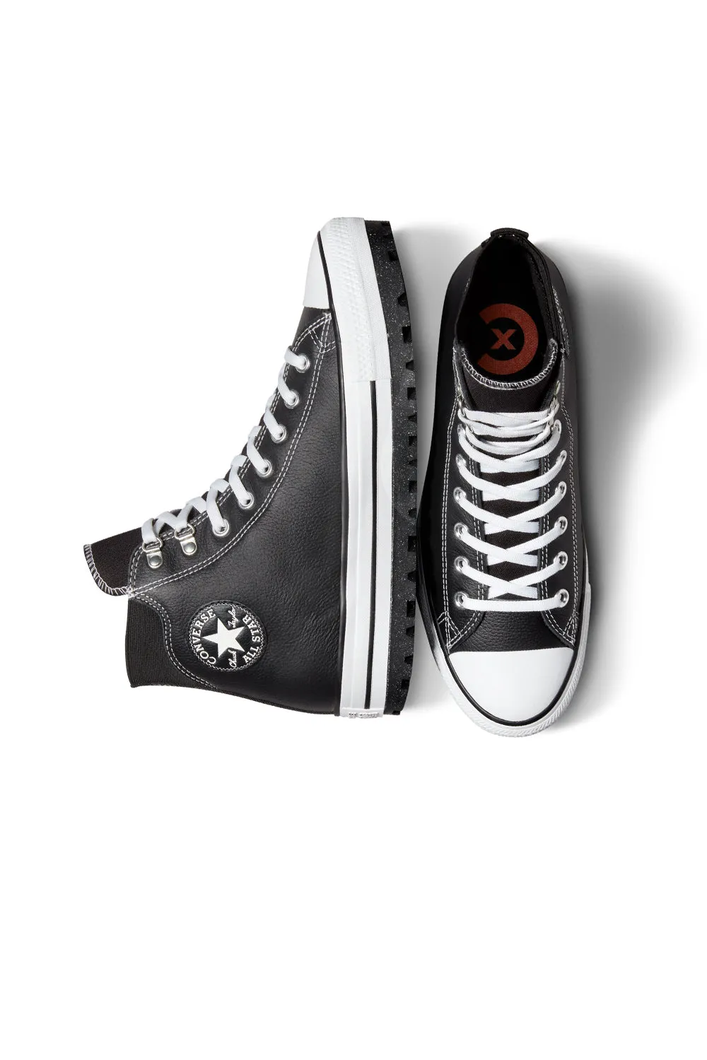 Chuck Taylor All Star City Trek Waterproof High Top Black/White/Silver sold by Karen Walker product image thumbnail 2