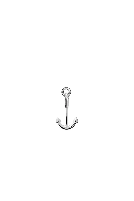 Mini Anchor Charm Silver sold by Karen Walker