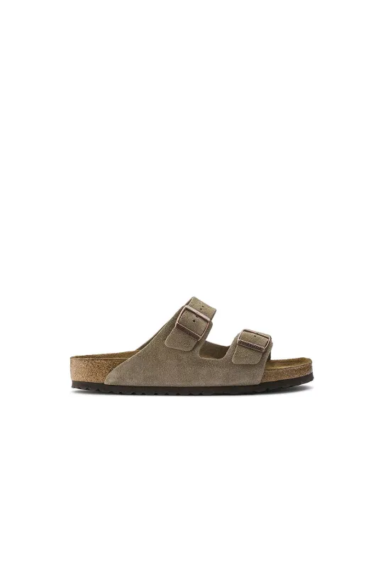 Arizona SFB Suede Narrow Fit Taupe sold by Karen Walker