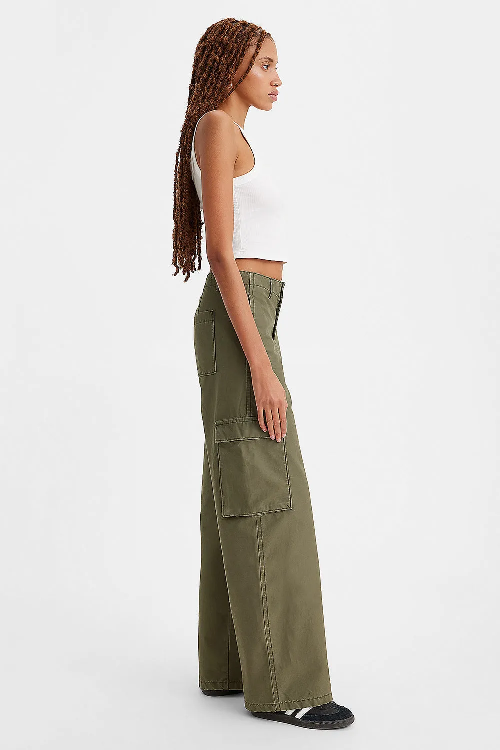 Baggy Cargo Pants Olive Night sold by Karen Walker product image thumbnail 3