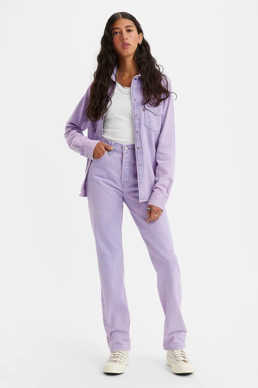 501® Original Fit Jeans Chroma Acid Purple Rose sold by Karen Walker