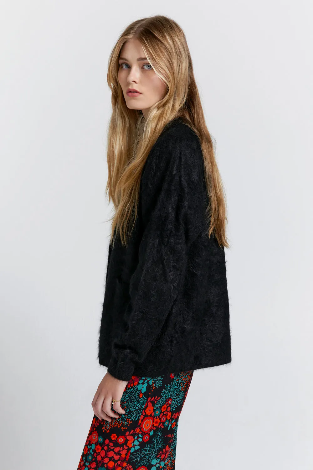 Suki Cashmere Cardigan Black sold by Karen Walker product image thumbnail 2