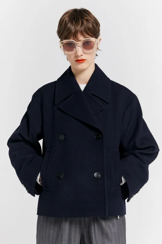 Cropped Peacoat Navy sold by Karen Walker