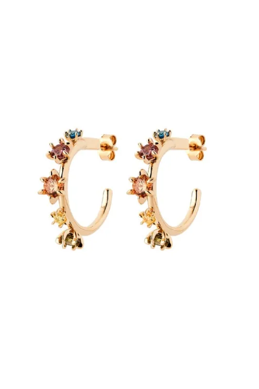 Baroque Earrings Gold-Plated sold by Karen Walker
