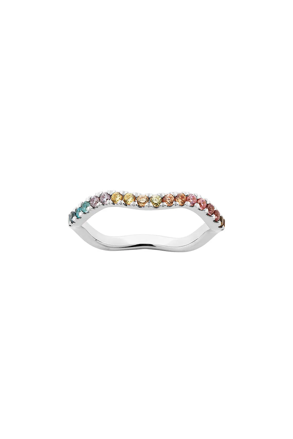 Expressionist Ring Silver sold by Karen Walker