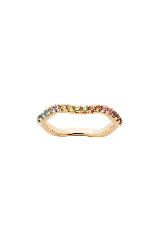 Expressionist Ring Gold sold by Karen Walker