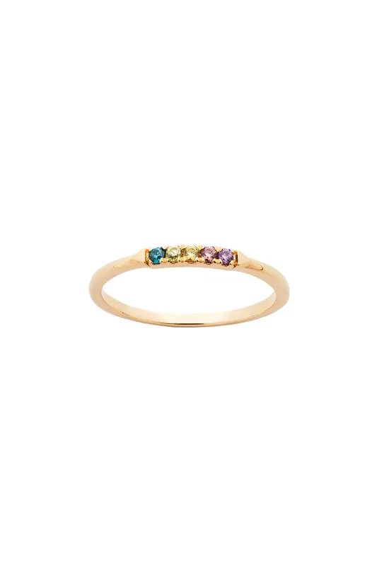 Miniaturist Ring Gold sold by Karen Walker
