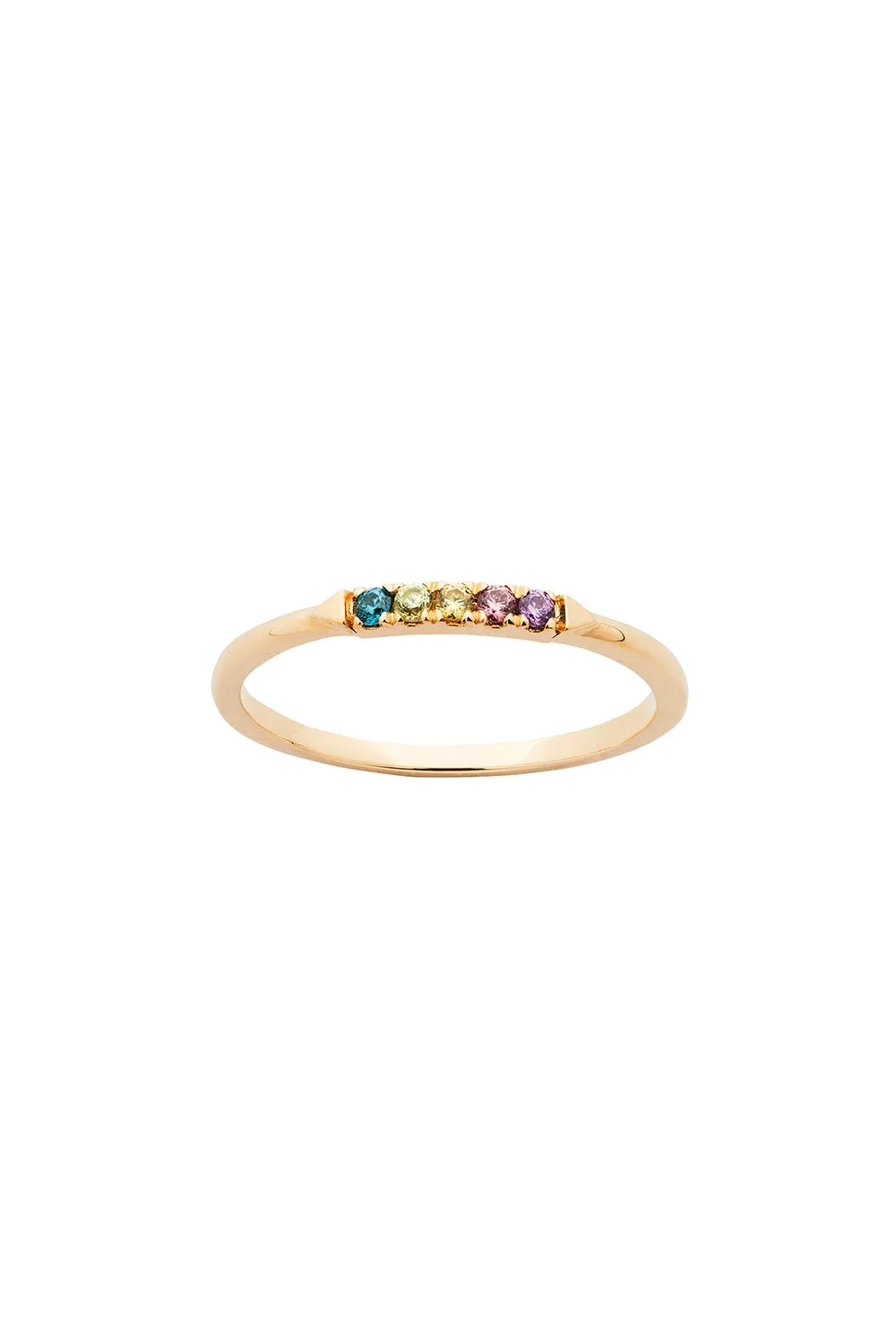Miniaturist Ring Gold sold by Karen Walker