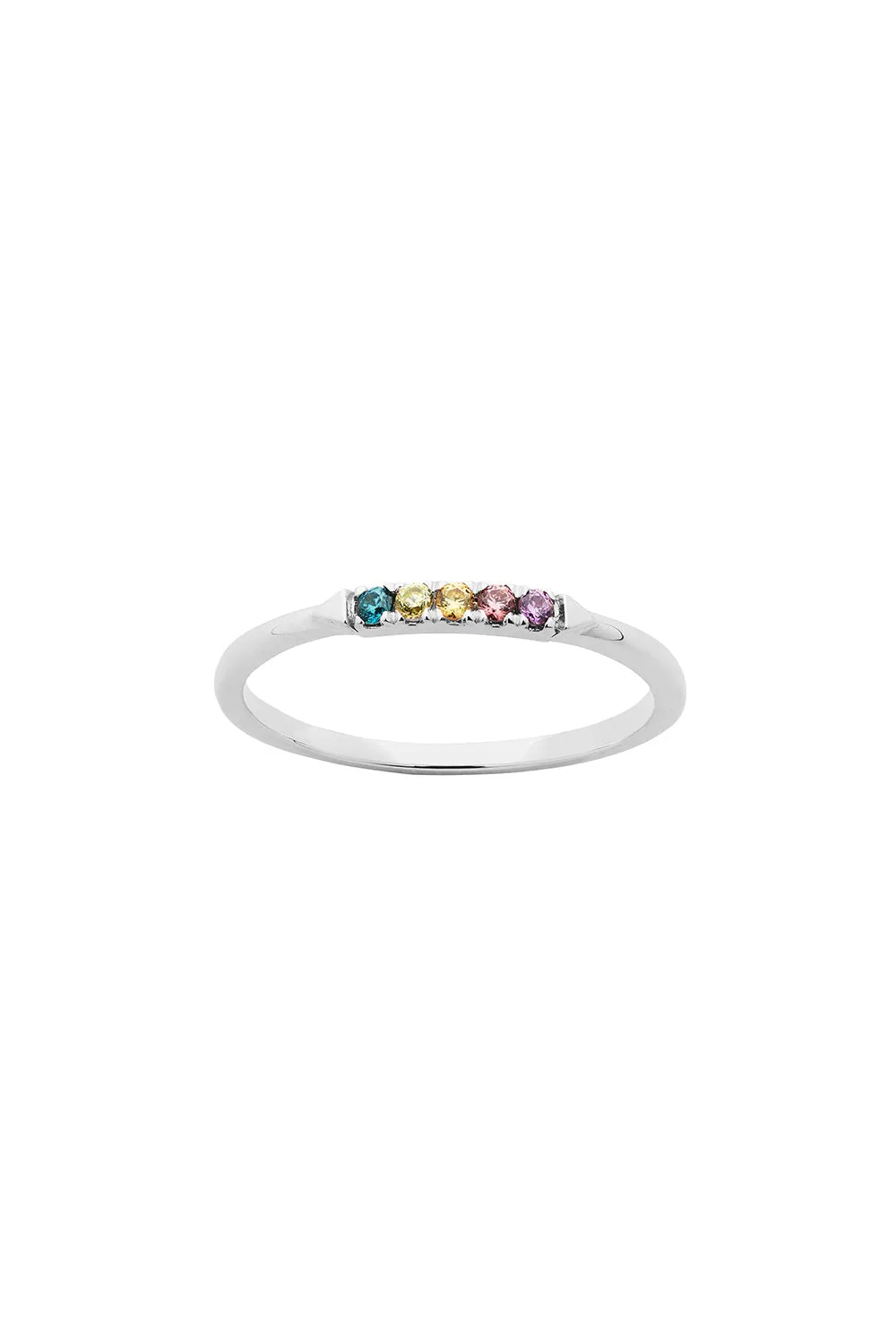 Miniaturist Ring Silver sold by Karen Walker