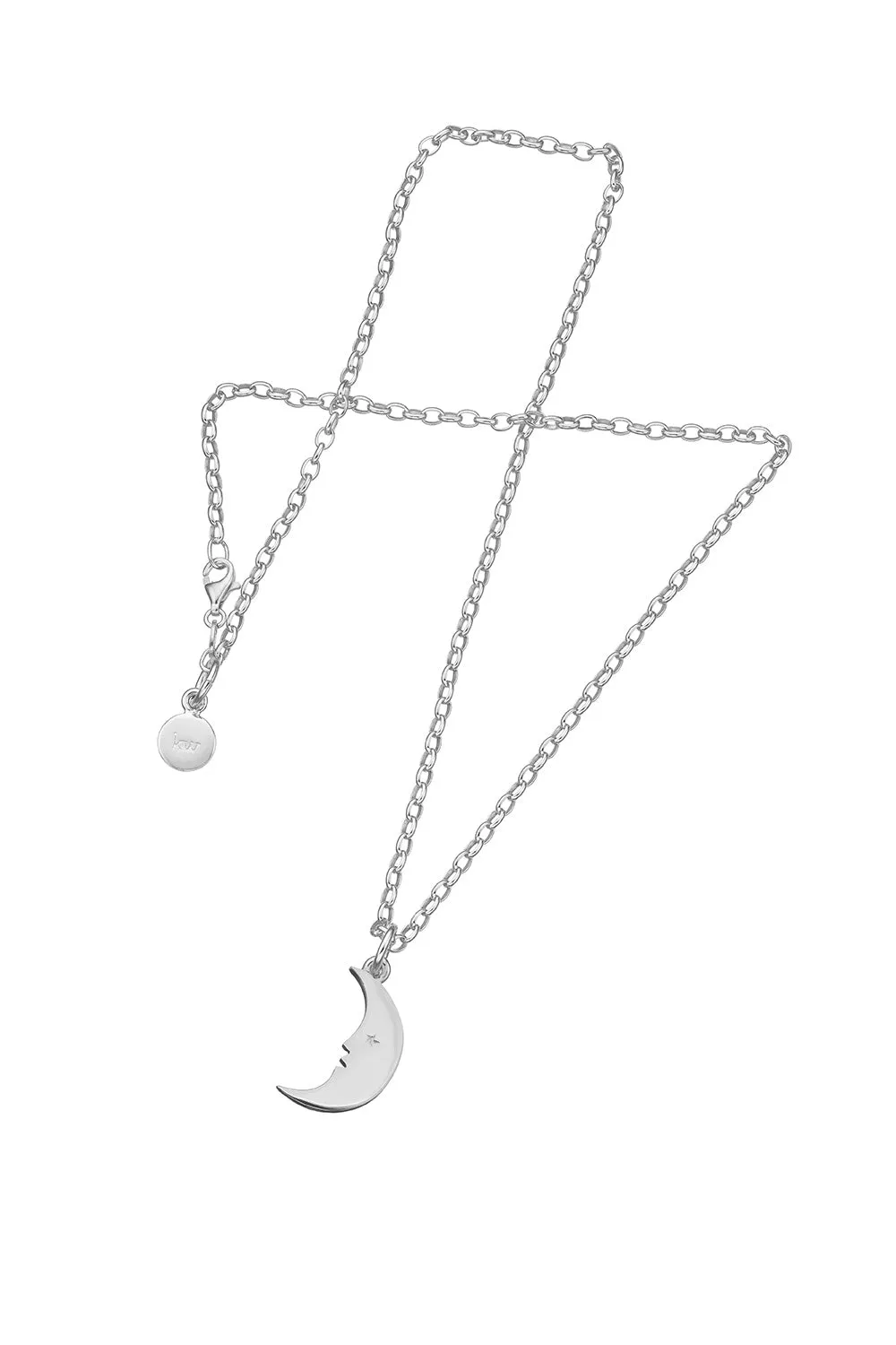 Moon Pendant Silver sold by Karen Walker product image thumbnail 3