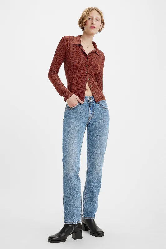 Middy Straight Jeans Good Grades sold by Karen Walker