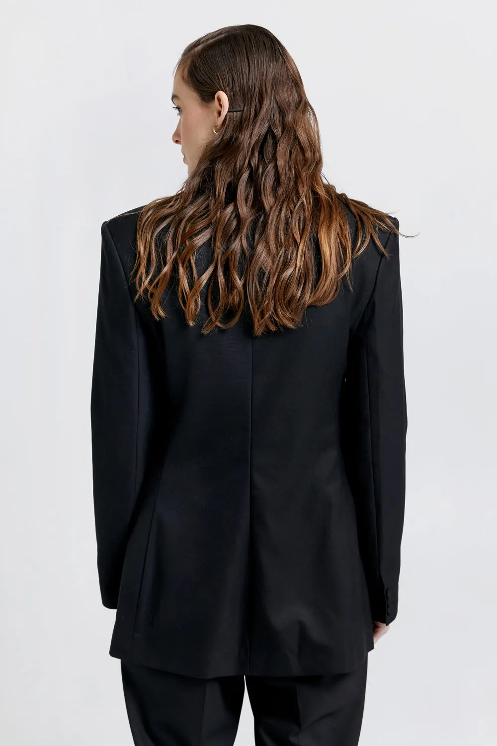 Tuxedo Double Breasted Blazer Black sold by Karen Walker product image thumbnail 5