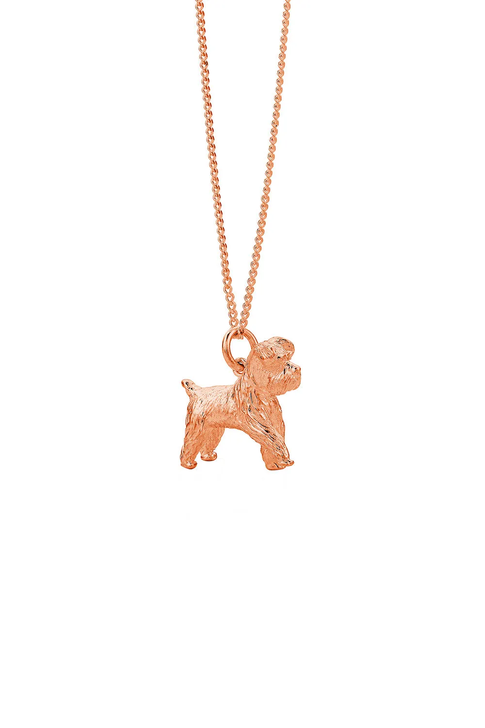 Dog Necklace Rose Gold sold by Karen Walker