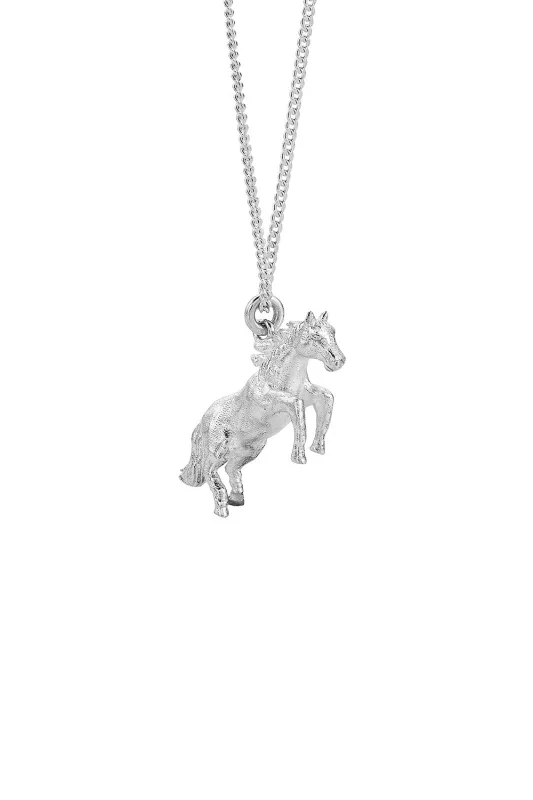 Horse Necklace Silver sold by Karen Walker