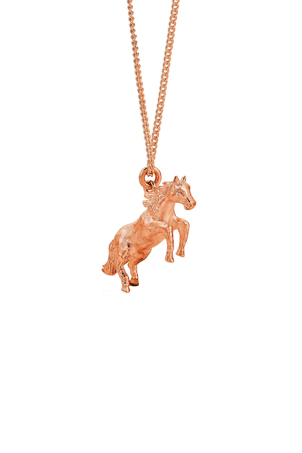 Horse Necklace Rose Gold sold by Karen Walker