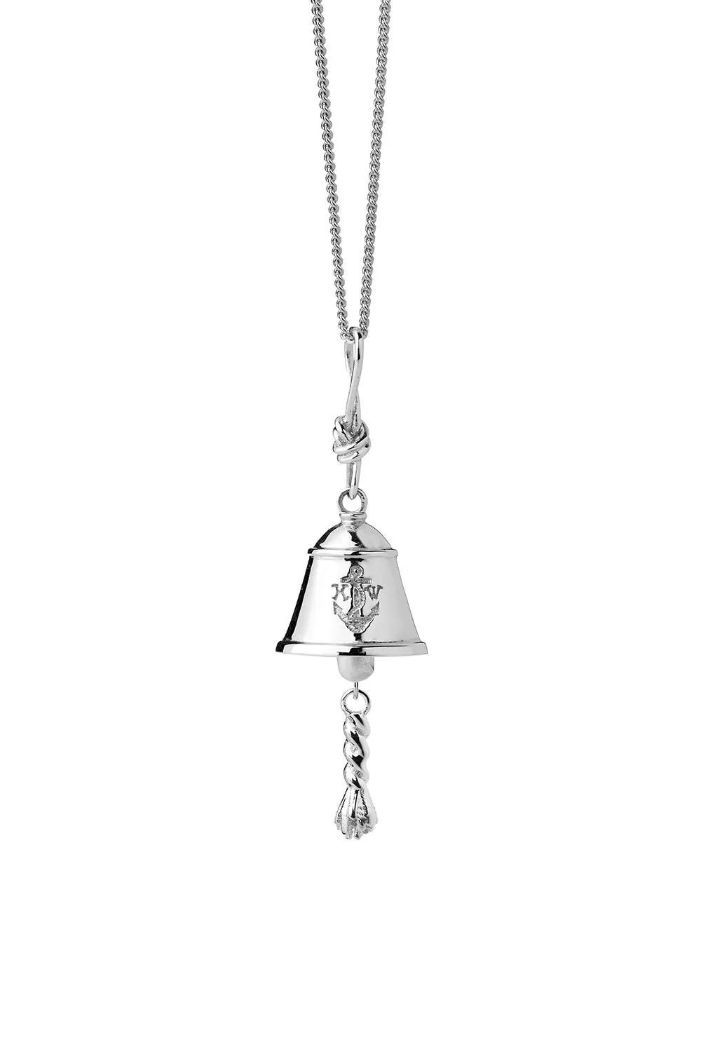 Bell Necklace Silver sold by Karen Walker