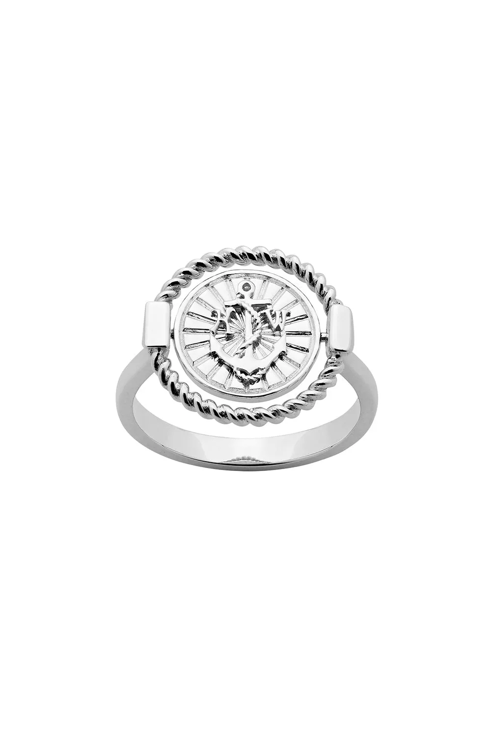 Voyager Spin Ring Silver sold by Karen Walker product image thumbnail 2