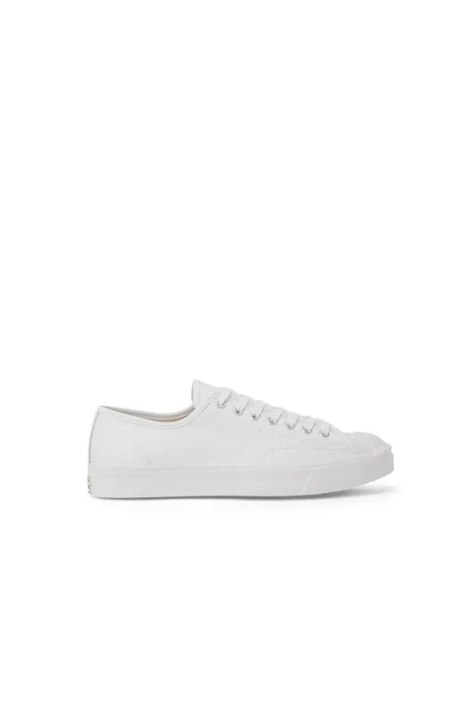 Jack Purcell Foundational Leather Low Top White sold by Karen Walker