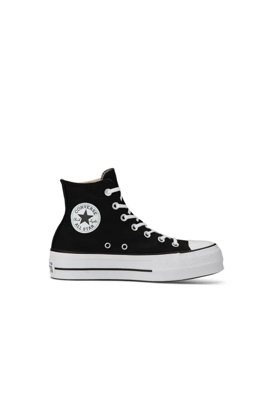 Chuck Taylor All Star Canvas Lift High Top Black sold by Karen Walker
