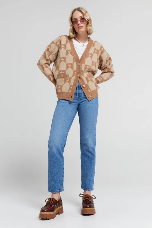 Wedgie Straight Jeans Jazz Jive Sound sold by Karen Walker