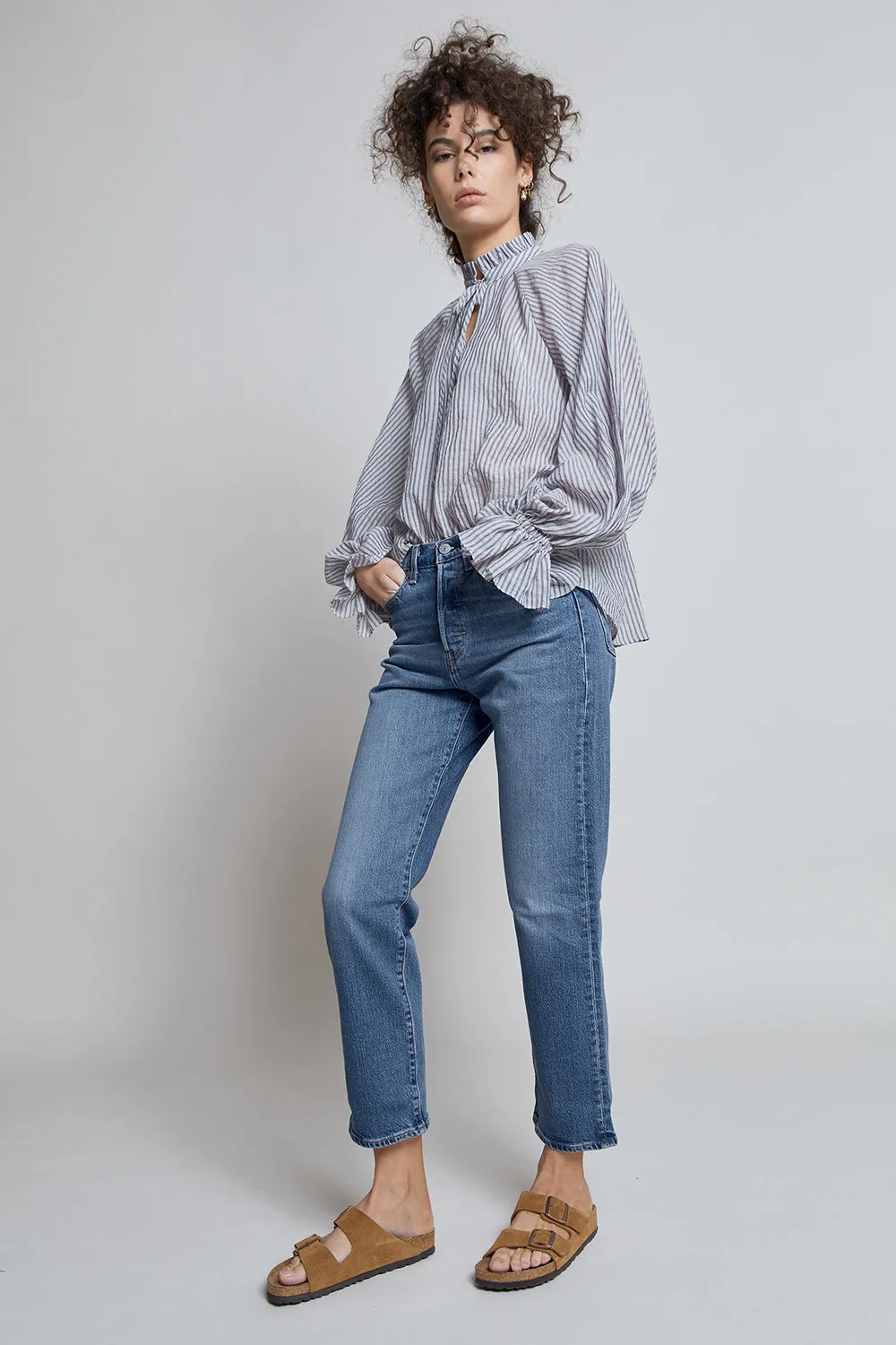 Wedgie Straight Jeans Jazz Jive Sound sold by Karen Walker product image thumbnail 2