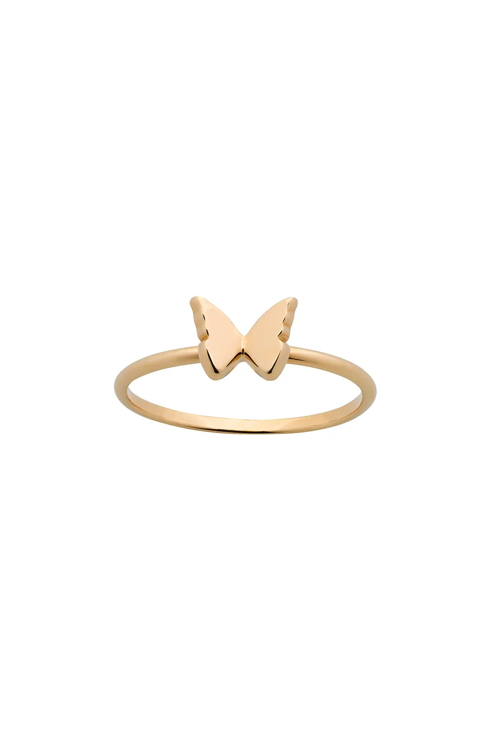Mini Butterfly Ring Gold sold by Karen Walker