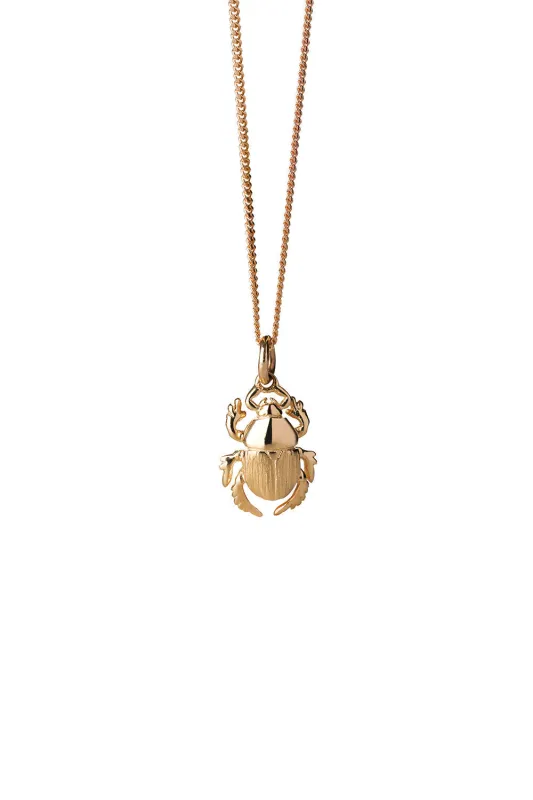 Beetle Necklace Gold sold by Karen Walker