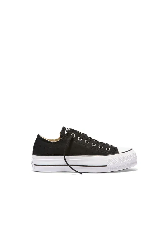 Chuck Taylor All Star Canvas Lift Low Top Black sold by Karen Walker