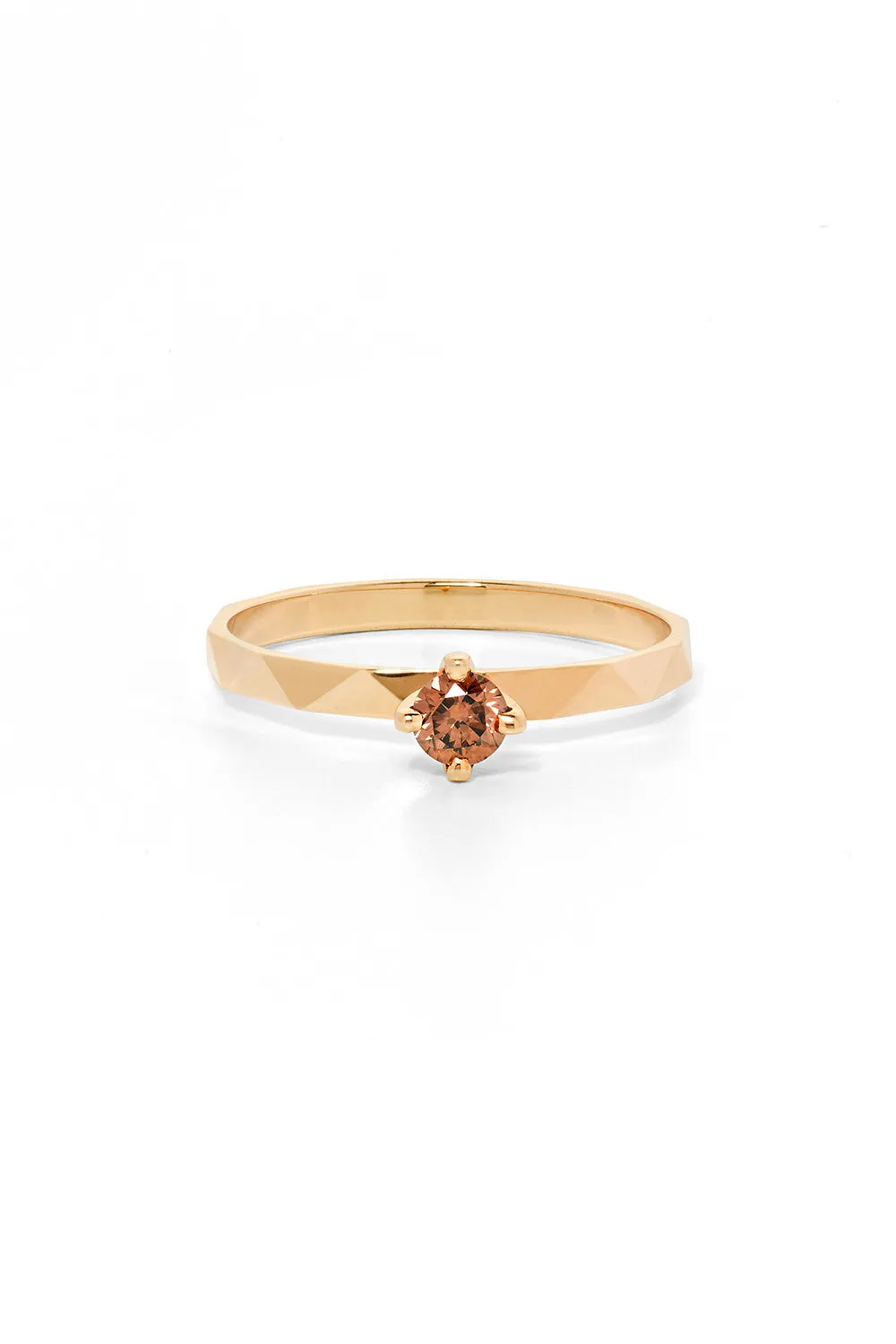 Believer Ring, Gold, Champagne Diamond sold by Karen Walker