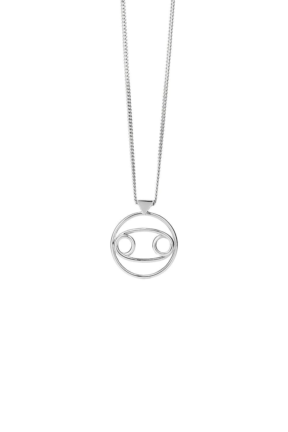 Cancer Necklace Silver sold by Karen Walker