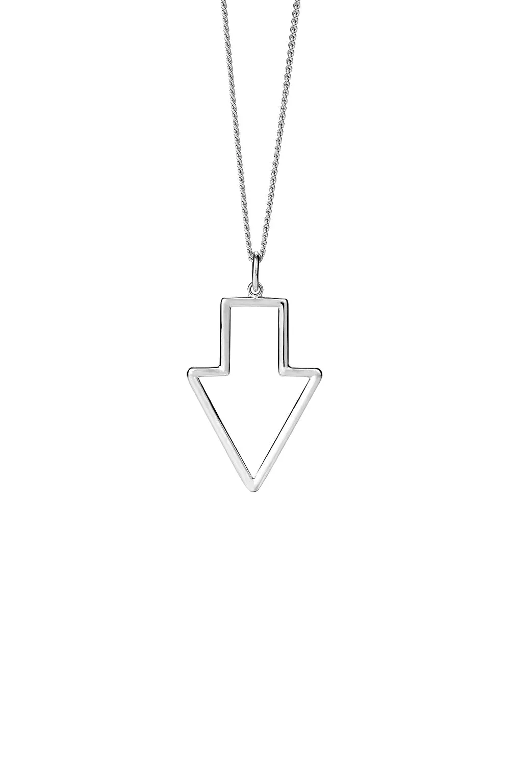Runaway Arrow Pendant Silver sold by Karen Walker