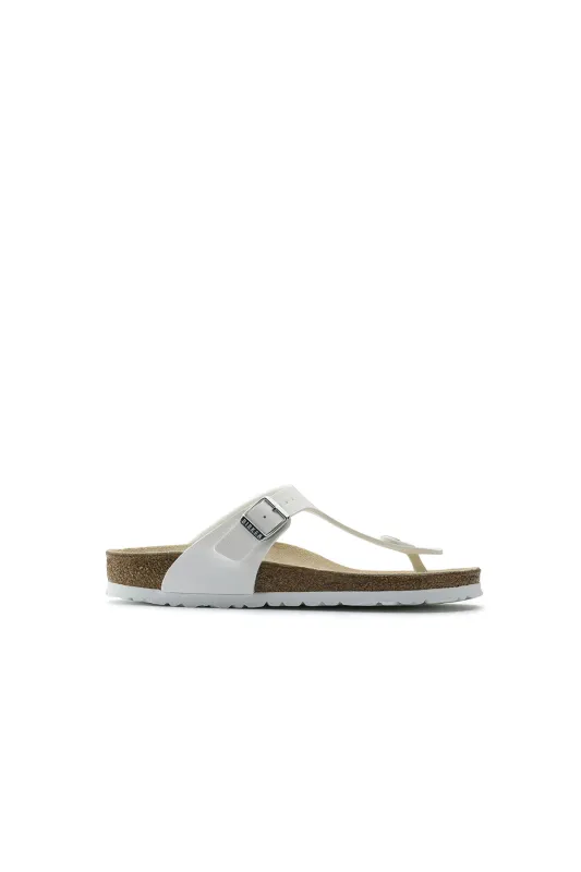 Gizeh Birko-Flor Narrow Fit White sold by Karen Walker
