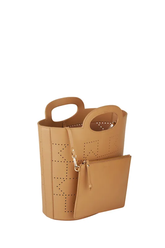 Monogram Medium Basket Camel sold by Karen Walker
