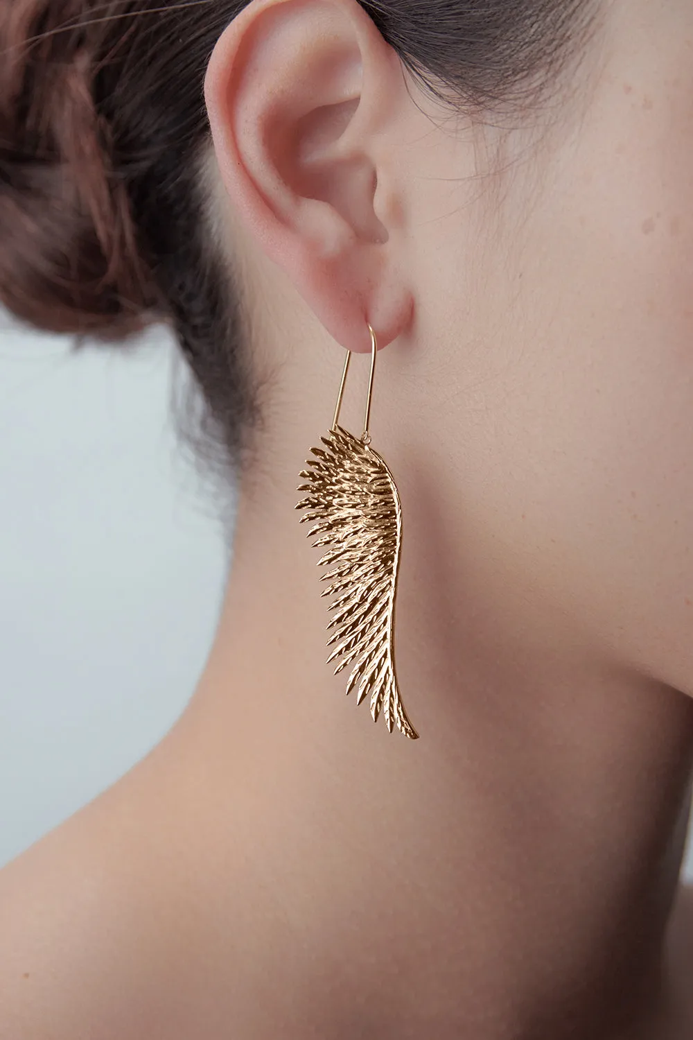 Cupid's Wings Earrings Gold-Plated sold by Karen Walker product image thumbnail 2